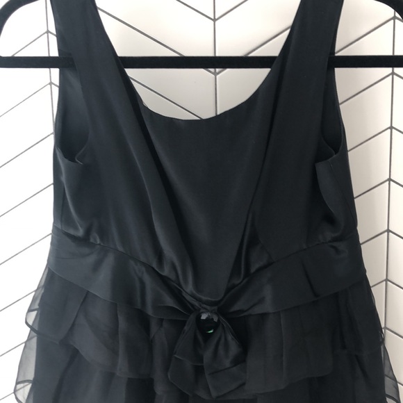 Anthropologie Corey Lynn Carter tiered ruffles dress size 4 prom dress wedding - Picture 3 of 12